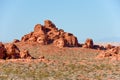 Valley of Fire landscape Royalty Free Stock Photo