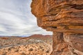 Valley of Fire rock formation Royalty Free Stock Photo