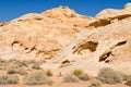 Valley of Fire rock formations Royalty Free Stock Photo