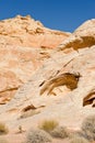 Valley of Fire rock formations Royalty Free Stock Photo