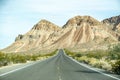 Valley of Fire Scenic Drive and winding roads in Nevada Royalty Free Stock Photo