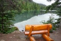 Valley of the Five lakes, Jasper National Park, Canadian Rockies, Canada Royalty Free Stock Photo