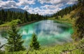 Valley of five lakes panorama