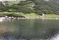 Valley of five ponds in the Tatra Mountains Europe Poland. Beautiful mountain Royalty Free Stock Photo