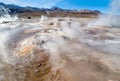 Valley Geysers at El Tatio, northern Chile, Atacama