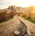 Valley of Ghosts in mountains