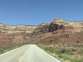 Valley of the Gods - Utah - Mexican Hat Royalty Free Stock Photo