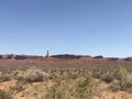 Valley of the Gods - Utah - Mexican Hat Royalty Free Stock Photo