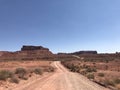 Valley of the Gods - Utah - Mexican Hat Royalty Free Stock Photo
