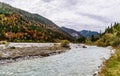 Valley hinterriss in the german alps Royalty Free Stock Photo