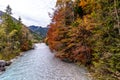 Valley hinterriss in the german alps Royalty Free Stock Photo