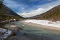 Valley of the Isar River, Bavaria, German Alps