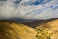 Valley in the Kashmir at summer time Royalty Free Stock Photo