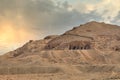 The Valley of the kings in Egypt