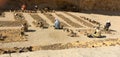 Valley of the Kings Luxor Egypt archaeologists working with prehistoric pottery shard identification and assembly