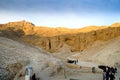 The Valley of the Kings at Luxor in Egypt Royalty Free Stock Photo