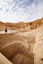 Valley of the Kings in Luxor Egypt tombs excavations Royalty Free Stock Photo