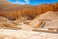 Valley of kings. The tombs of the pharaohs. Tutankhamun. Luxor.