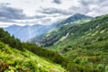Mountainscape at High tatras mountains, Slovakia Royalty Free Stock Photo