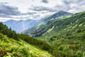 Mountainscape at High tatras mountains, Slovakia