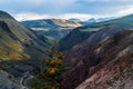 Valley of the Kyzylchin River, aerial view