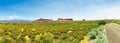 Valley landscape in Arches National Park Royalty Free Stock Photo