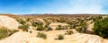 Valley landscape in Arches National Park Royalty Free Stock Photo