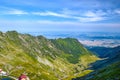 Valley landscape from the summit