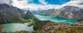 Valley Leirungsdalen from mountain Knutshoe in Norway