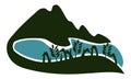 Valley Logo Design Template Vector