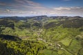 Valley of Lomnica in Sudetes