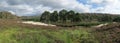 Valley of Lui Wter in Cairngorms National Park in Grampian Mountains in Scotland