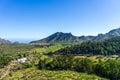 Valley of Montanas Negras. Royalty Free Stock Photo