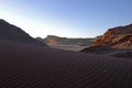 Valley of the moon atacama desert Royalty Free Stock Photo