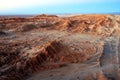 Valley of the moon in chile Royalty Free Stock Photo