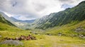 Valley in mountain Royalty Free Stock Photo