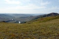 Valley of the mountain river Charysh. Altai region. Western Siberia