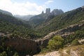 Valley in natural park of Els Ports