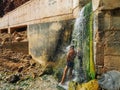 A Valley near Dead Sea in Jordan