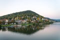 Valley on the Neckar river in Heidelberg in Germany Royalty Free Stock Photo