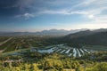 The valley of the Neretva river in Croatia Royalty Free Stock Photo