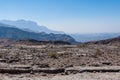 Valley next to Jebel Shams mountain, Oman Royalty Free Stock Photo