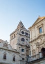 Valley of Noto Sicily. Typical details of Baroque architecture in Noto