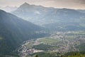 The valley of Passy (Chamonix, France) Royalty Free Stock Photo