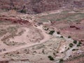 Valley in Petra Royalty Free Stock Photo