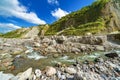 Valley at Pinatubo volcano, Philippines Royalty Free Stock Photo