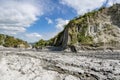 Valley at Pinatubo volcano, Philippines Royalty Free Stock Photo