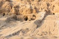 Valley Of The Queens, Luxor, Egypt. Ancient undeground tombs at Deir el Bahari Royalty Free Stock Photo