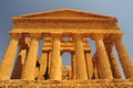 Valley of the temples in agrigento Royalty Free Stock Photo