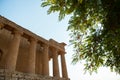 Valley of the Temples (Valle dei Templi), an ancient Greek Temple built in the 5th century BC, Agrigento, Sicily. Royalty Free Stock Photo